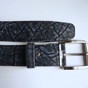 L.E.N. Licensed & Registered- Blue Hand Crafted Belt 38 US